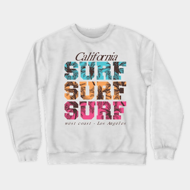 surf Crewneck Sweatshirt by hatem